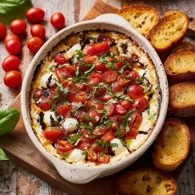 Fresh Caprese Dip Recipe: Simple & Flavorful