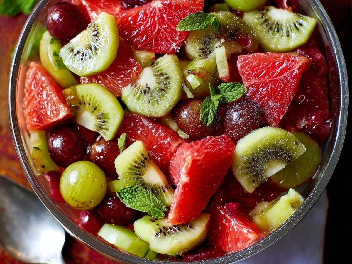Fresh Festive Red Green Fruit Salad for Any Table - Featured Image