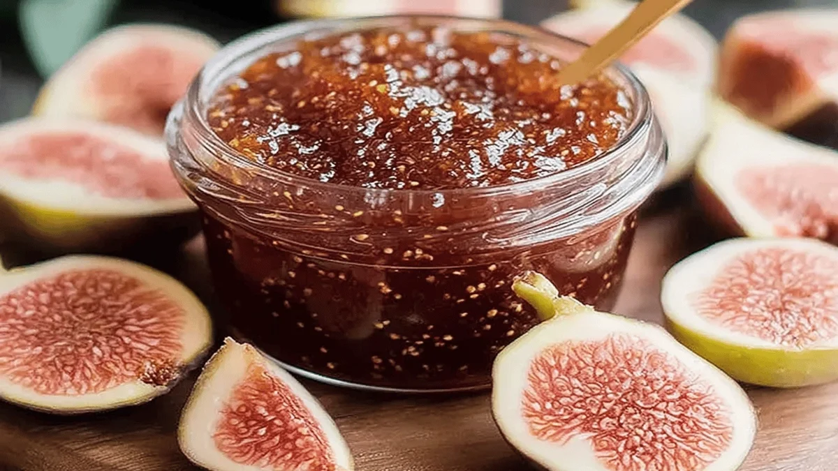 Fresh Fig Jam with Lemon - Easy Homemade Recipe