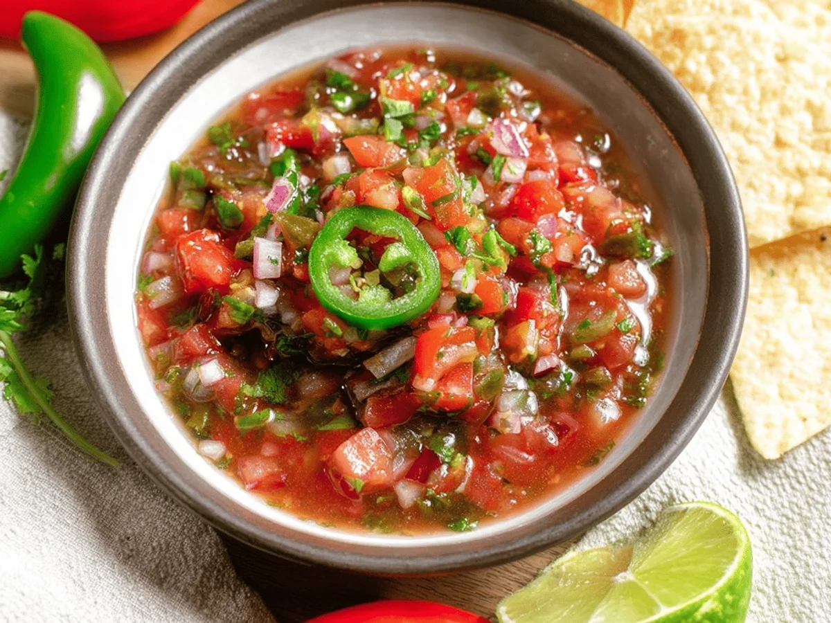 Fresh Garden Salsa Recipe: A Quick & Healthy Snack - Featured Image
