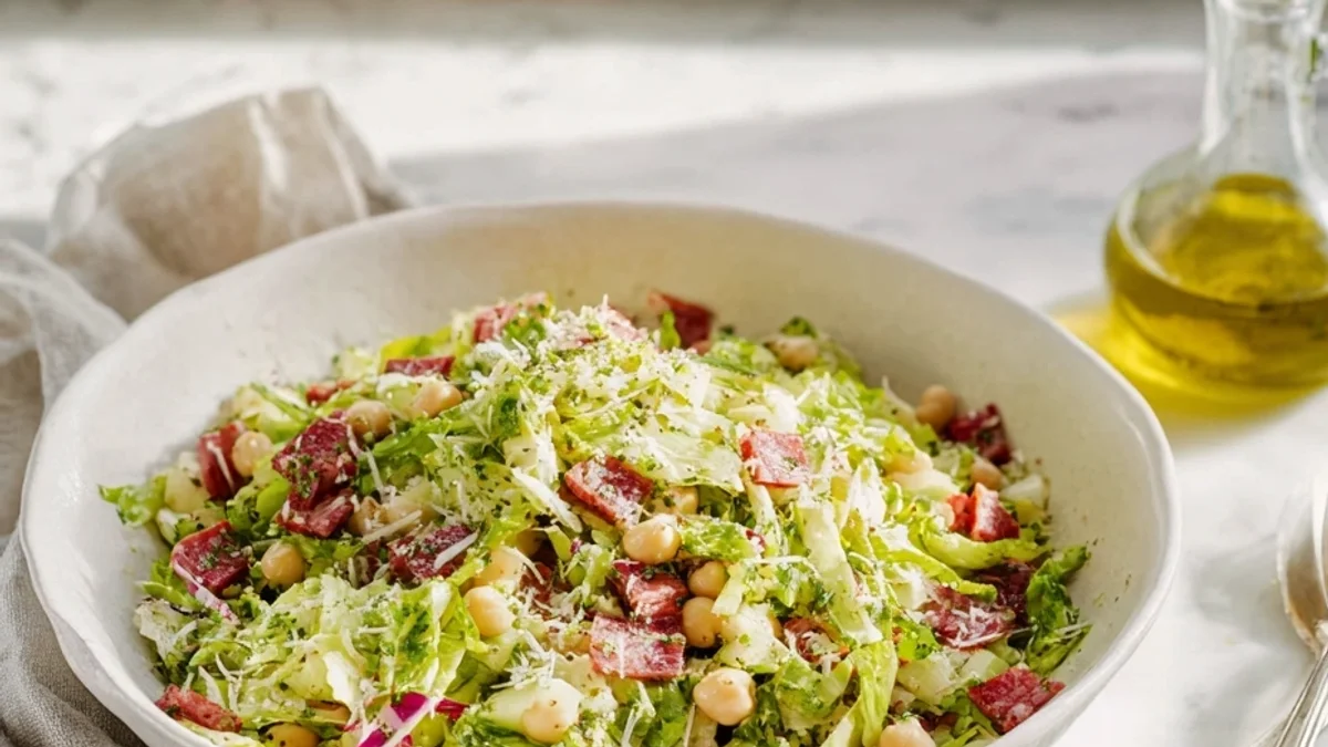 Fresh La Scala Chopped Salad: Easy & Healthy Recipe