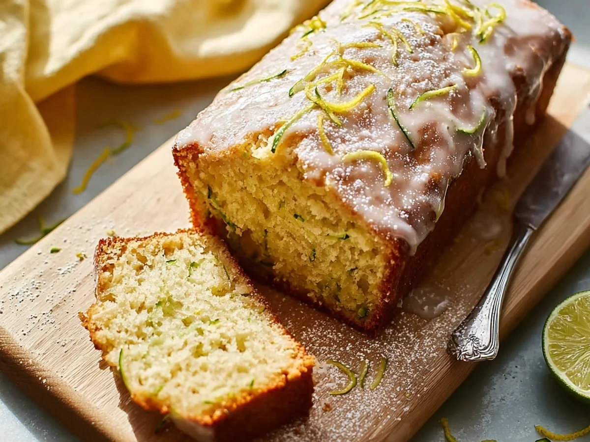 Fresh Lemon Zucchini Bread: A Zesty Glaze Delight - Featured Image