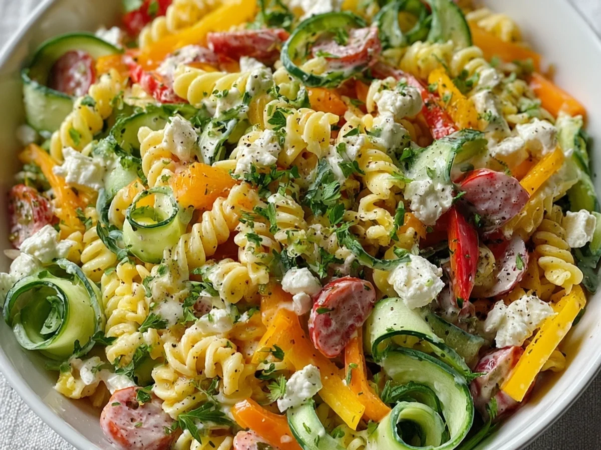 Fresh & Zesty Cold Salad Recipe for Any Potluck - Featured Image