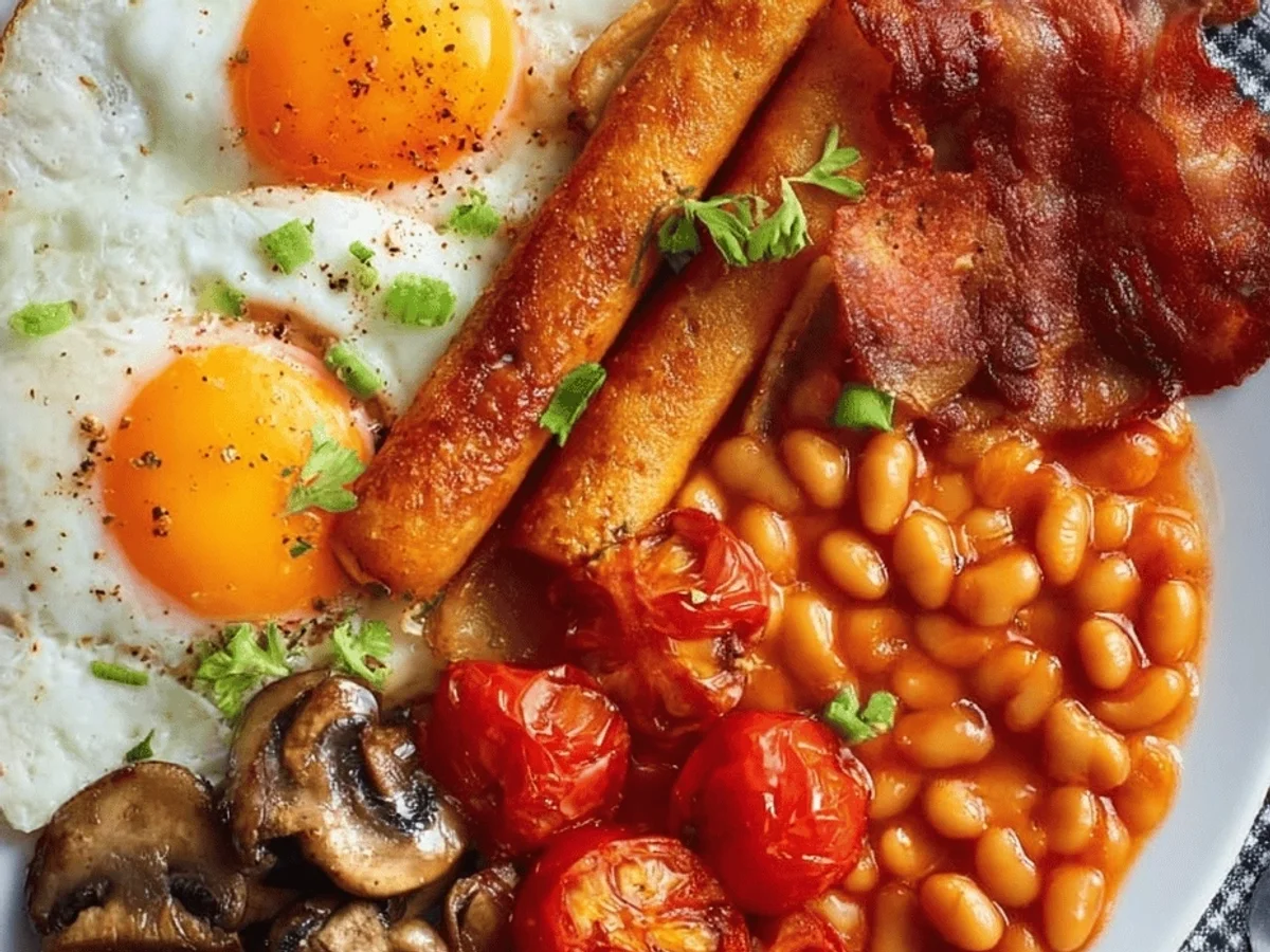 Full English Breakfast Recipe: My Ultimate Weekend Fry-Up - Featured Image