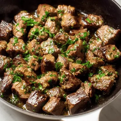 Garlic Butter Steak Bites Recipe – A Quick and Juicy Delight