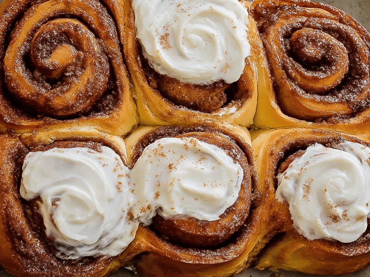 Giant Cinnamon Rolls Recipe: Soft, Sweet & Irresistable - Featured Image