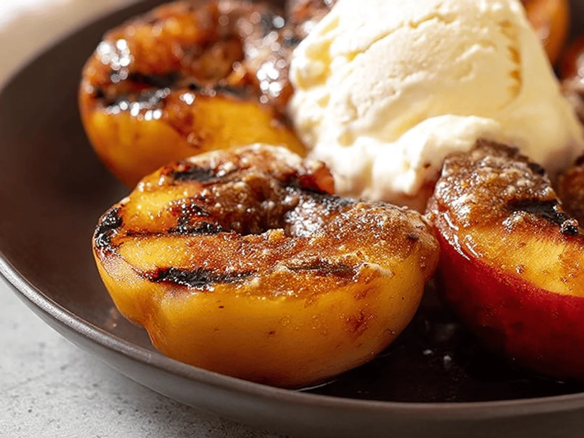 Grilled Peaches: A Sweet and Smoky Delight - Featured Image