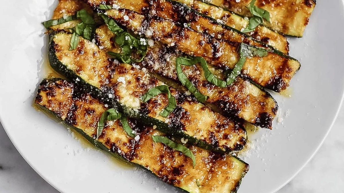 Grilled Zucchini Parmesan: The Perfect Summer Side
