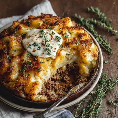 Ground Beef Potatoes Casserole: Hearty Family Dinner