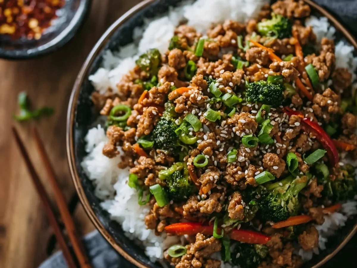 Ground Turkey Teriyaki Stir Fry: Flavorful & Fast Dinner - Featured Image