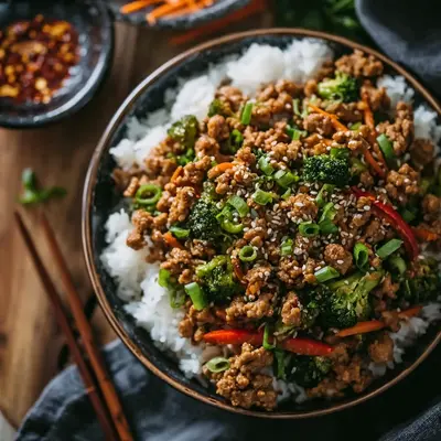 Ground Turkey Teriyaki Stir Fry: Flavorful & Fast Dinner