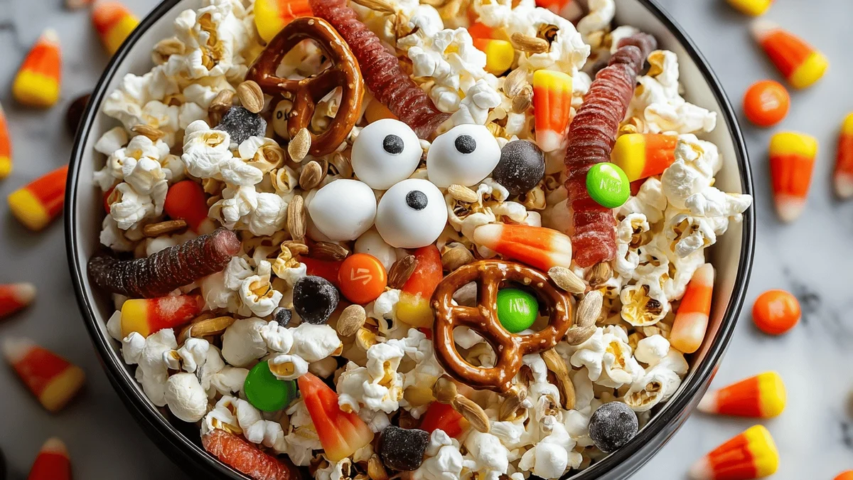 Halloween Trail Mix Recipe for Spooky Snacking