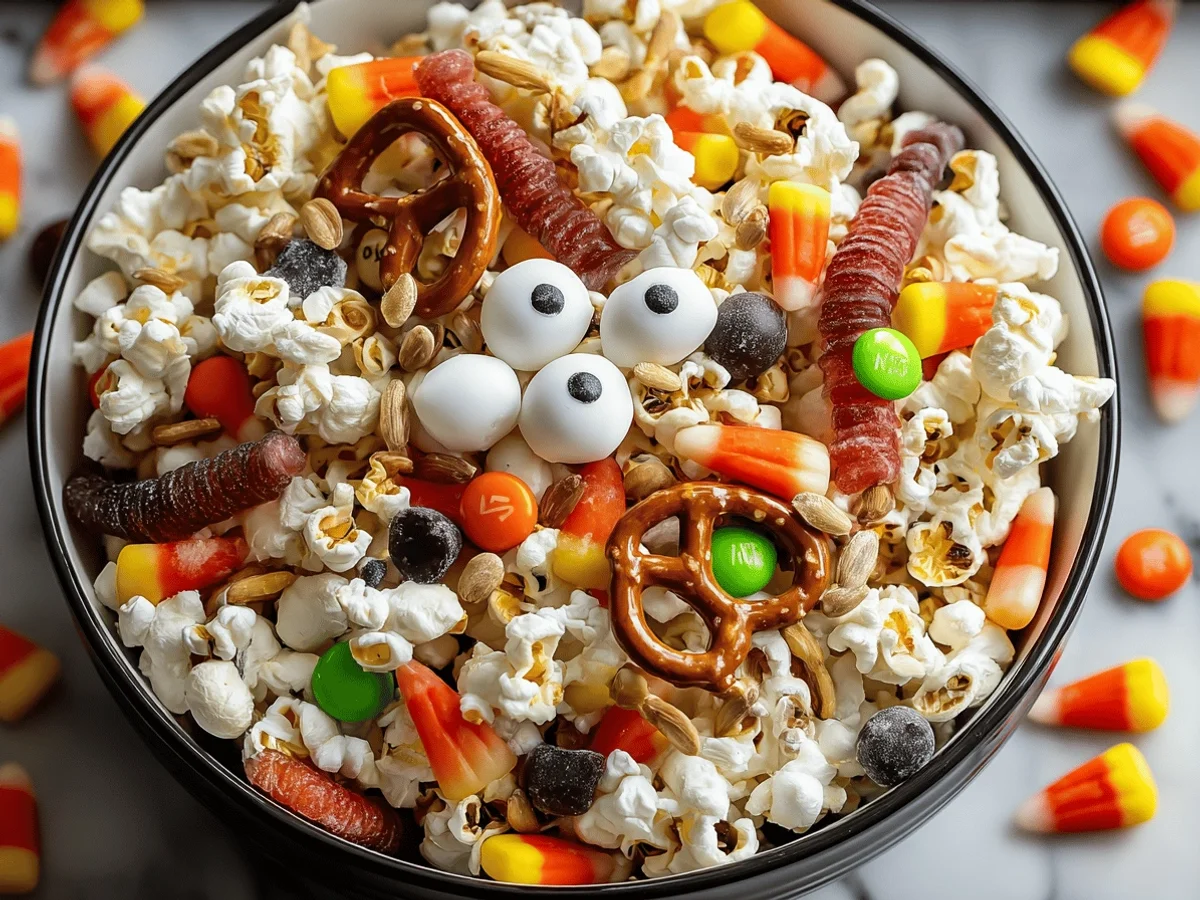 Halloween Trail Mix Recipe for Spooky Snacking - Featured Image