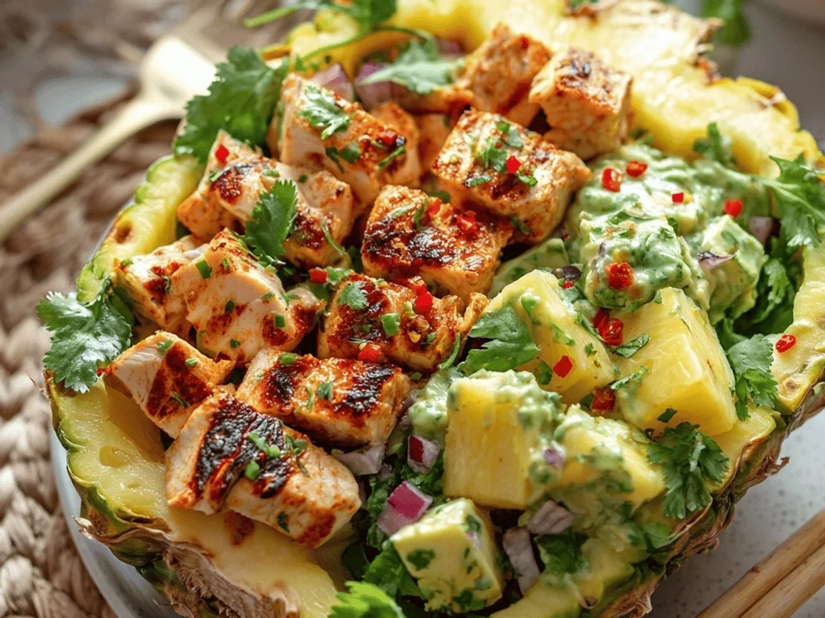 Hawaiian Chicken Salad: My Sunny, Easy Recipe! - Featured Image