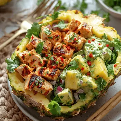 Hawaiian Chicken Salad: My Sunny, Easy Recipe!