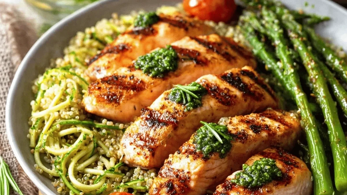 Healthy Clean Eating Dinner Ideas: My Go-To Salmon Bowl