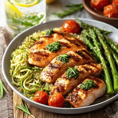 Healthy Clean Eating Dinner Ideas: My Go-To Salmon Bowl