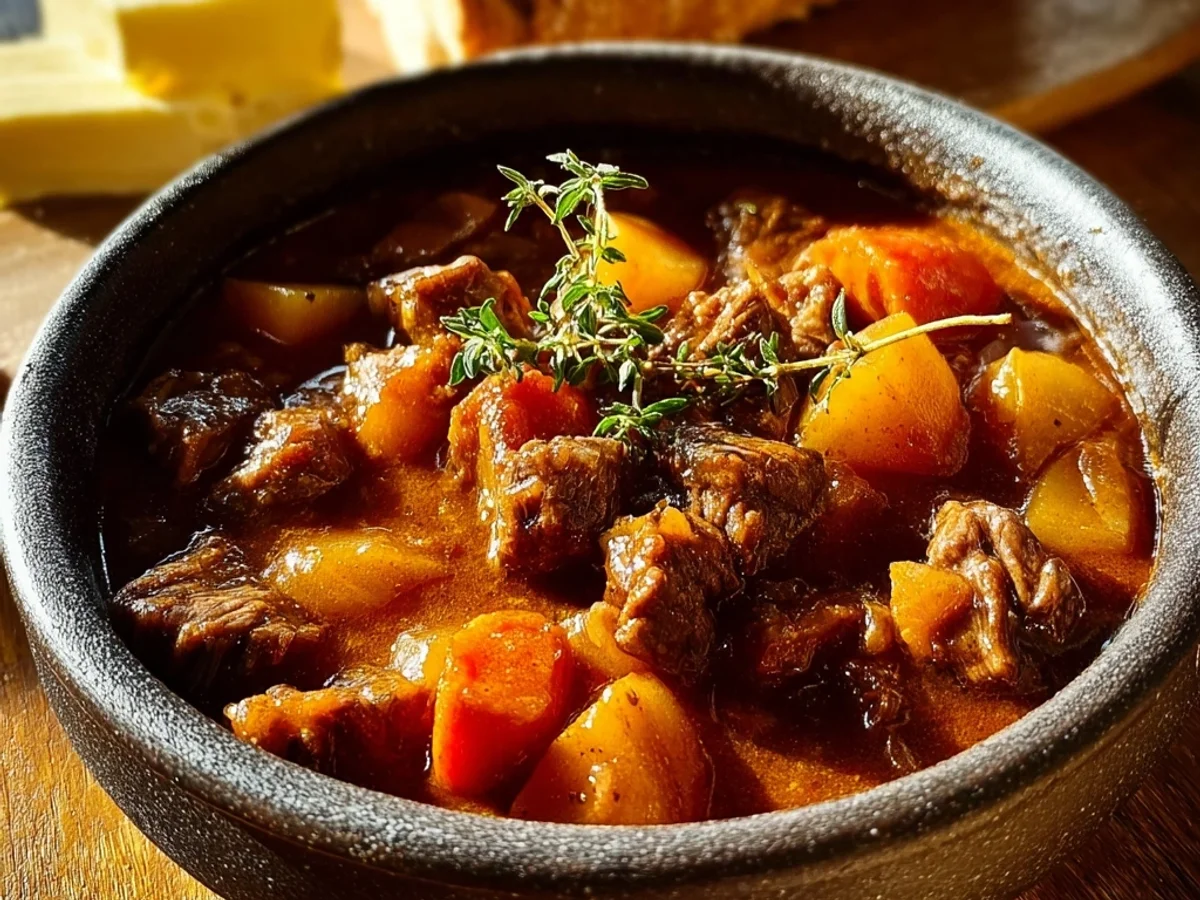 Hearty Autumn Harvest Beef Stew: A Rustic One-Pot Meal - Featured Image