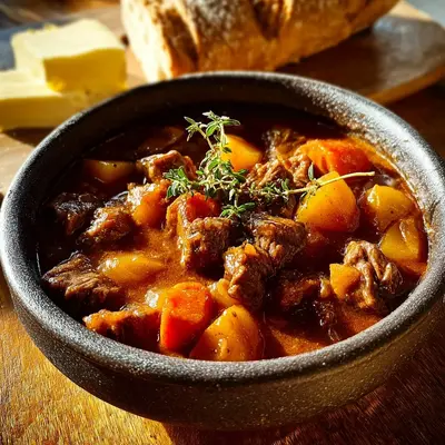 Hearty Autumn Harvest Beef Stew: A Rustic One-Pot Meal