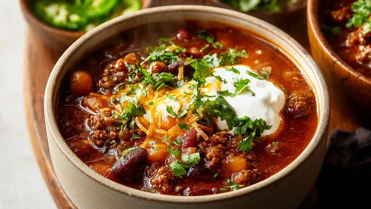 Hearty Beef Pumpkin Chili for Cool Evenings