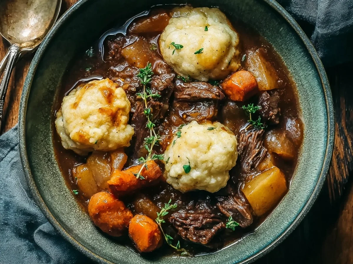 Hearty Beef Stew & Dumplings: A Soulful Family Meal - Featured Image