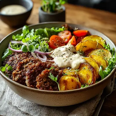 Hearty Burger Bowls: Easy Weeknight Meal Idea