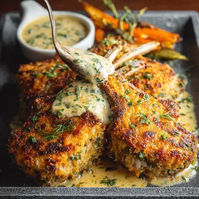 Hearty Cheddar Ranch Lamb Chops: A Flavorful Dinner