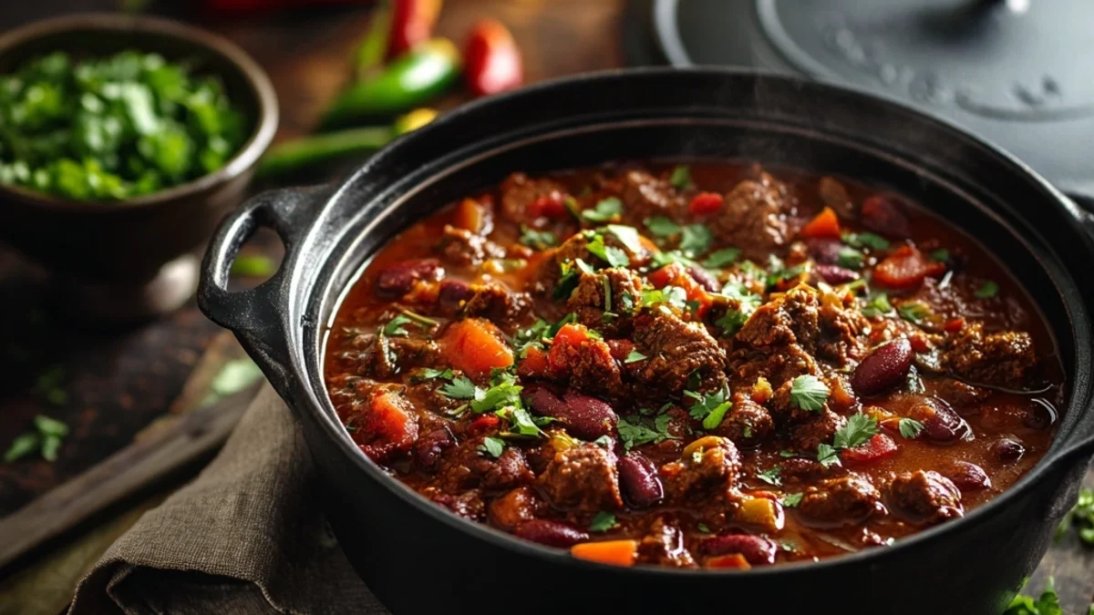 Hearty Deer Chili: A Rich, Smoky Weeknight Meal