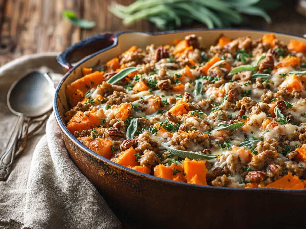 Hearty Ground Turkey Sweet Potato Bake for Weeknights - Featured Image