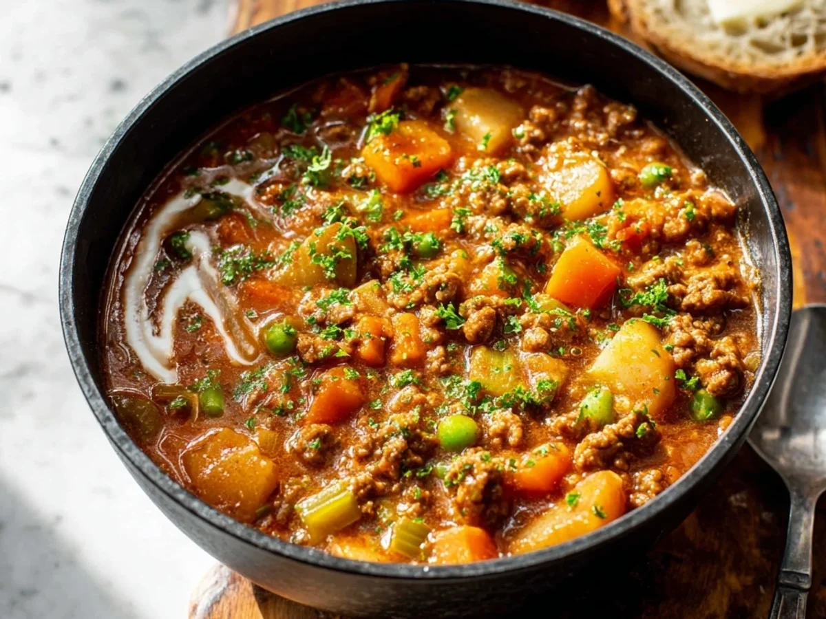 Hearty Hamburger Stew Recipe: Simple Comfort Food - Featured Image
