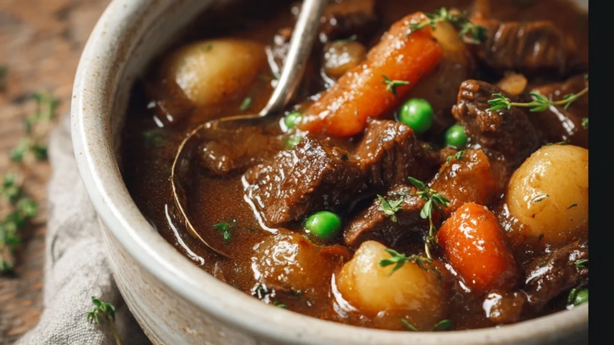 Hearty Healthy Beef Stew: A Slow-Cooked Comfort Meal