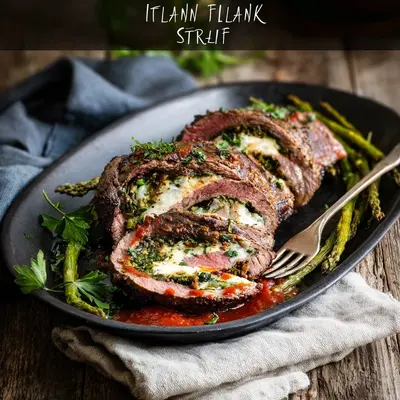 Hearty Italian Stuffed Flank Steak Rolls: A Family Favorite