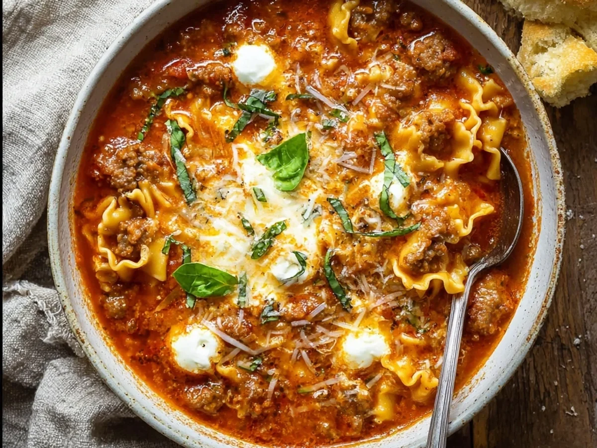 Hearty Lasagna Soup: A Weeknight Comfort Bowl - Featured Image