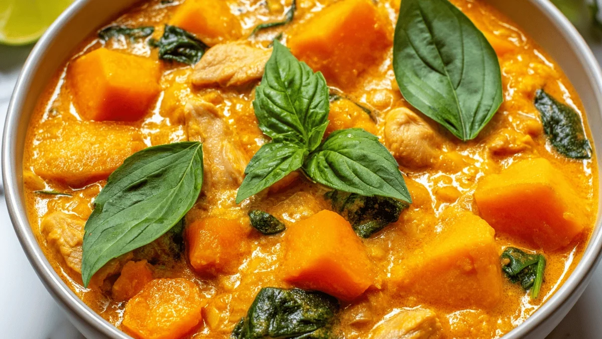 Hearty Pumpkin and Chickpea Curry for Cozy Nights