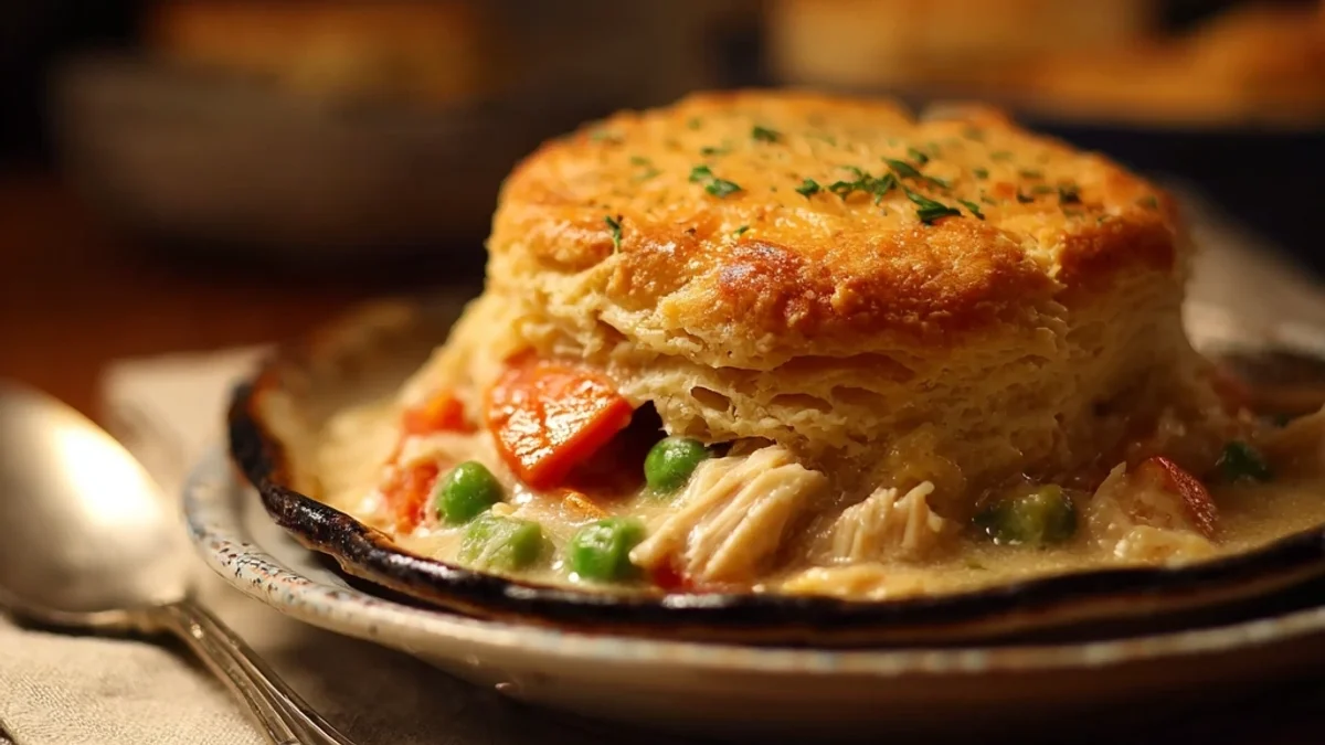 Hearty Red Lobster Biscuit Chicken Pot Pie Recipe