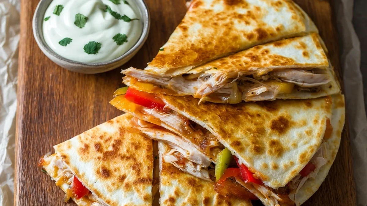 Hearty Rotisserie Chicken Quesadilla: A Flavorful Shortcut