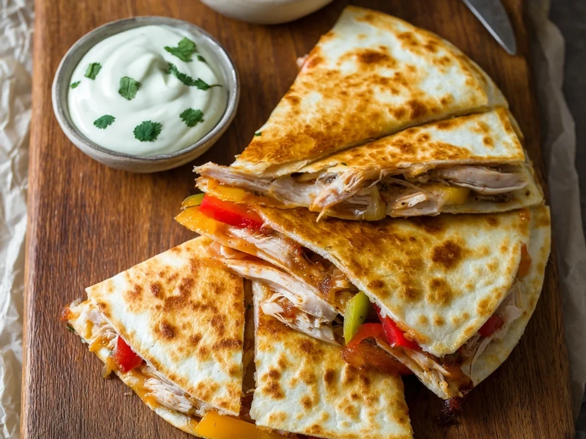 Hearty Rotisserie Chicken Quesadilla: A Flavorful Shortcut - Featured Image