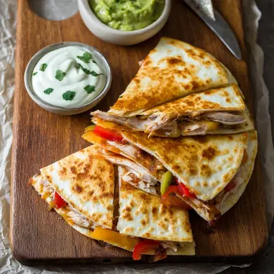 Hearty Rotisserie Chicken Quesadilla: A Flavorful Shortcut