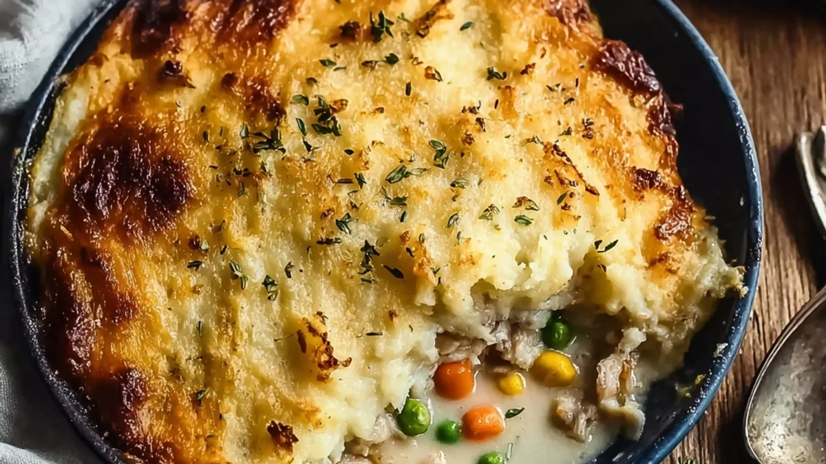 Hearty Rotisserie Chicken Shepherd's Pie: Weeknight Comfort