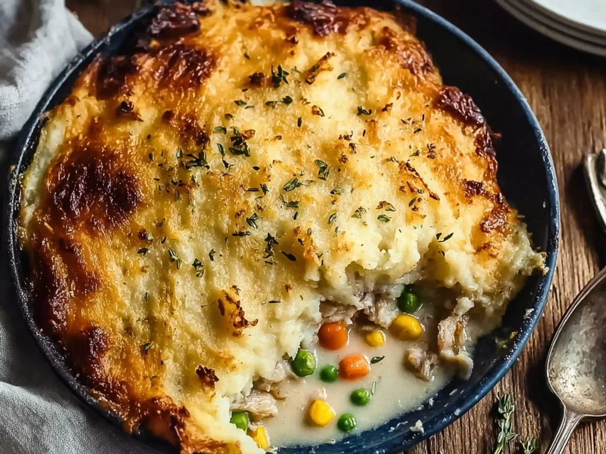 Hearty Rotisserie Chicken Shepherd's Pie: Weeknight Comfort - Featured Image
