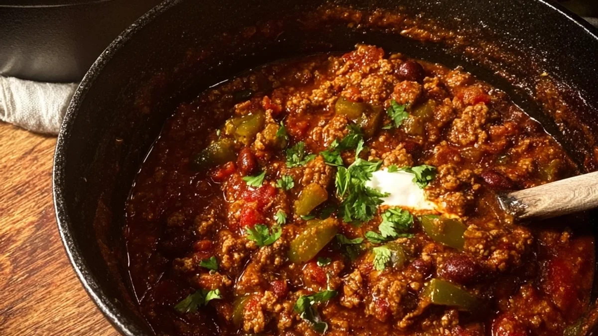 Hearty Slow Cooker Deer Chili Recipe: Deep Flavor Comfort