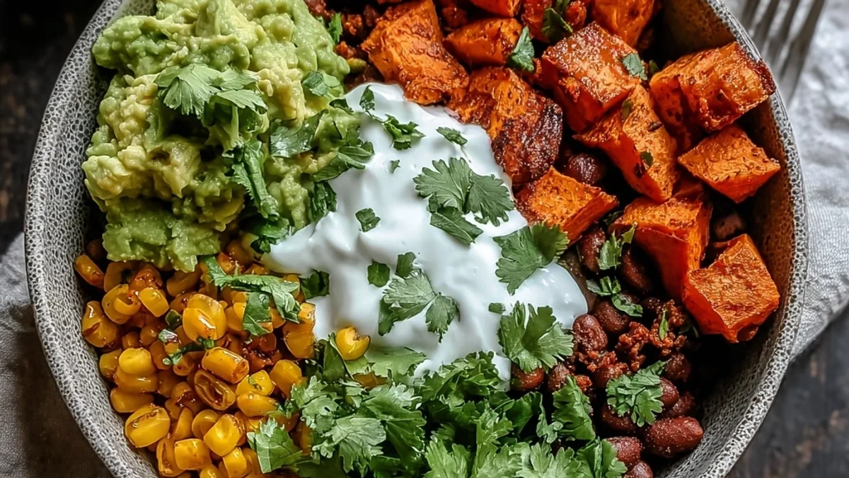 Hearty Sweet Potato Taco Bowl: A Weeknight Favorite