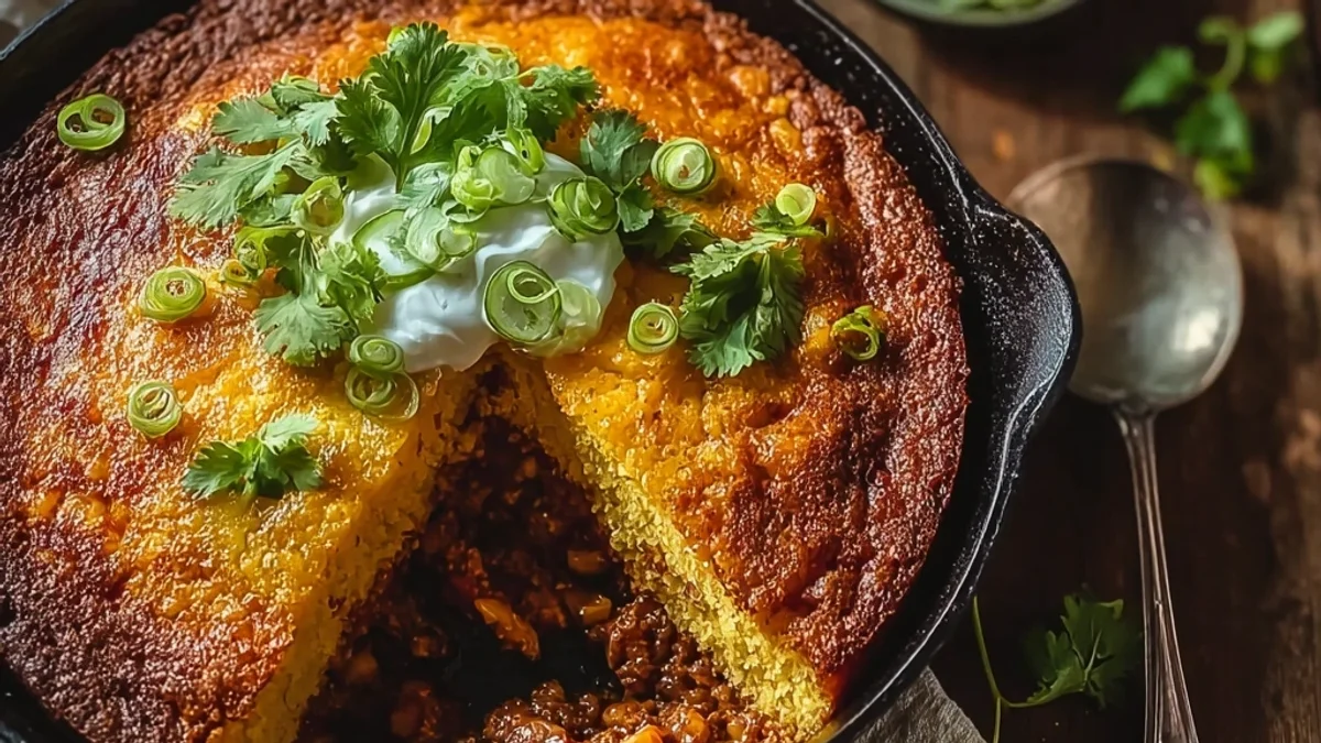 Hearty Texas Tamale Pie Recipe: A Weeknight Comfort Classic