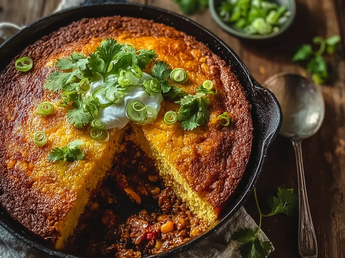 Hearty Texas Tamale Pie Recipe: A Weeknight Comfort Classic - Featured Image