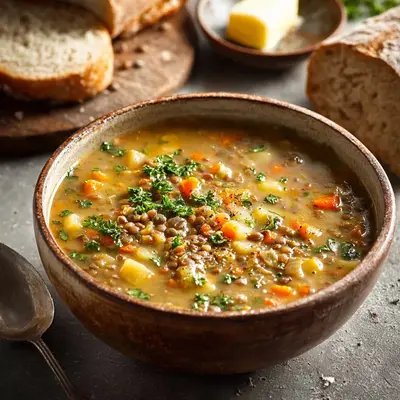 Hearty Vegetarian Lentil Soup: A Satisfying Meal