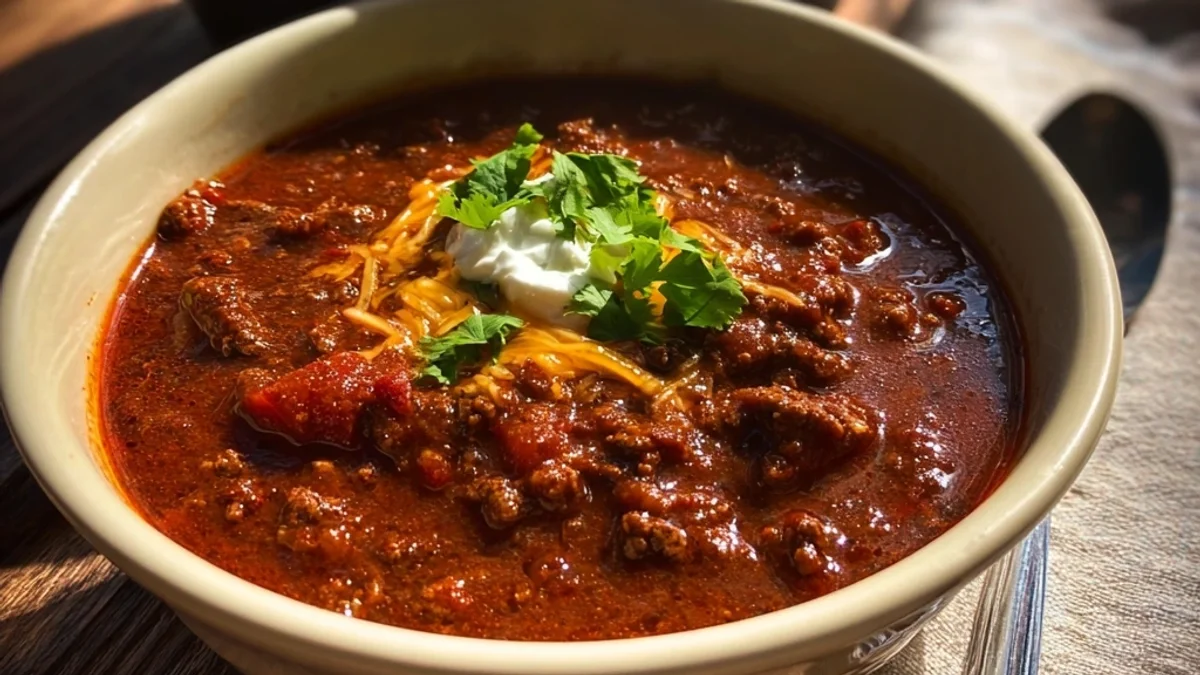 Hearty Venison Chili: Paleo, Keto, Whole30 Comfort