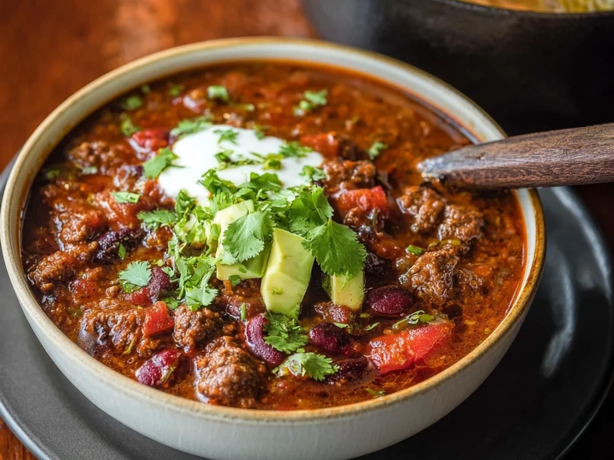 Hearty Venison Chili Recipe: A Slow-Simmered Comfort - Featured Image