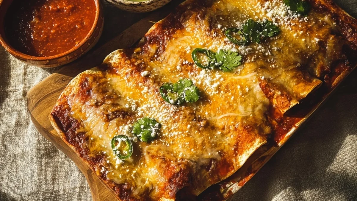 Hearty Venison Enchiladas Recipe: Rich & Savory