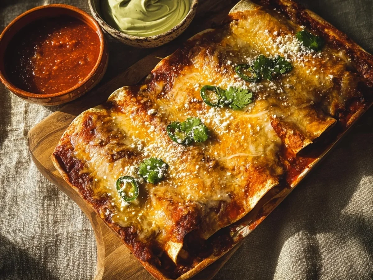 Hearty Venison Enchiladas Recipe: Rich & Savory - Featured Image