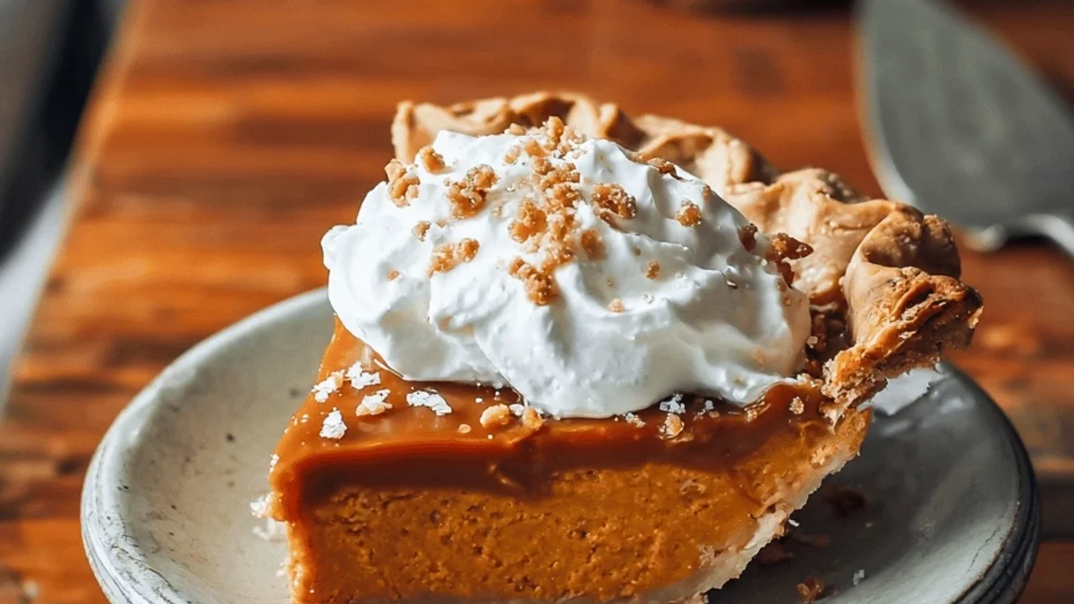 Hilly's Pumpkin Caramel Pie: A Cozy Fall Dream
